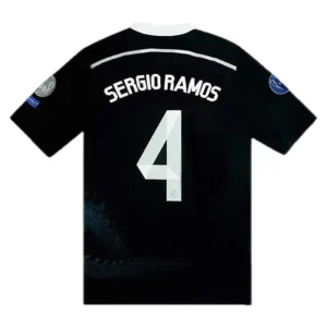 2014/15 Real Madrid SERGIO RAMOS #4 Retro Jersey Third Away