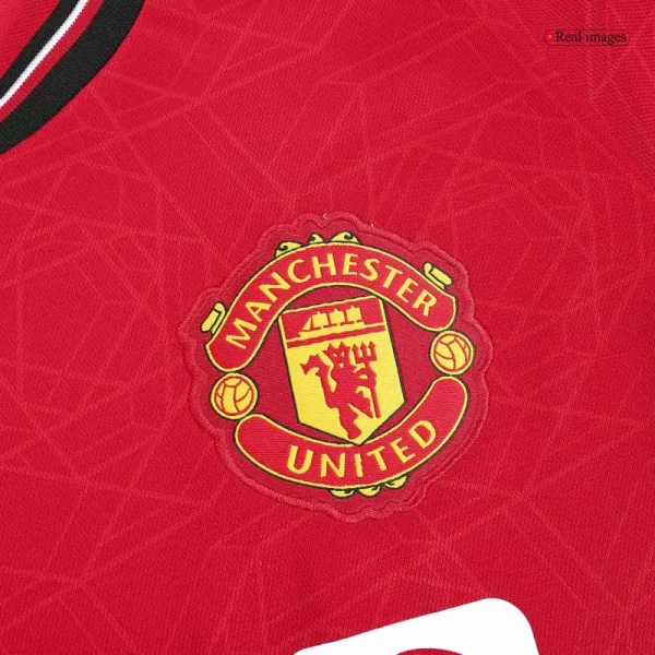 2023/24 Manchester United Home Long Sleeve Jersey