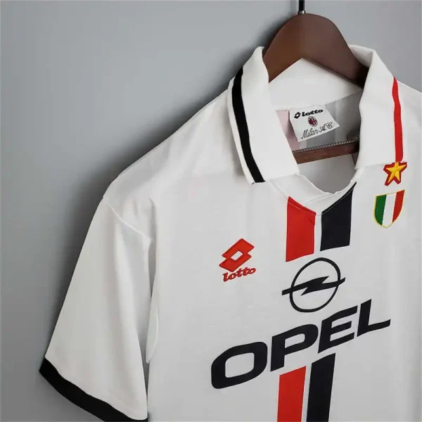 1996/97 AC Milan BAGGIO #18 Retro Jersey Away Replica