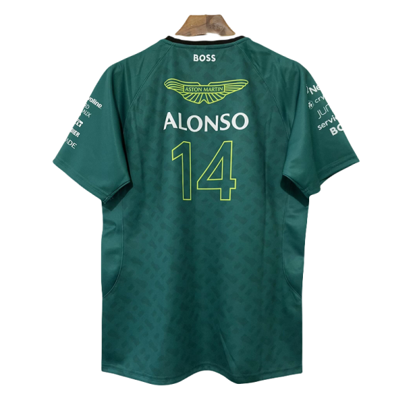 2024 Aston Martin alonso green shirt