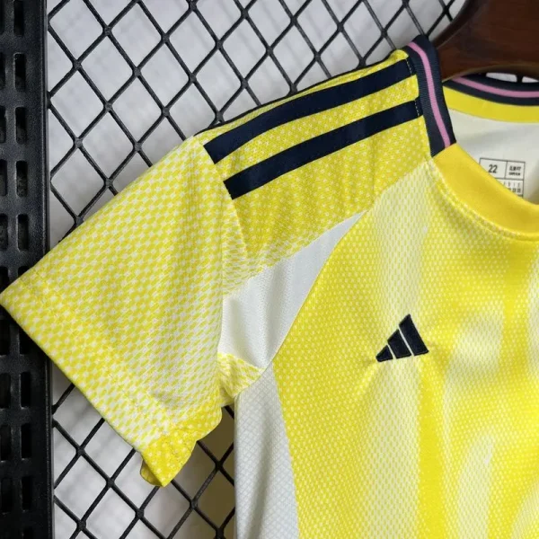 Kids Juventus Away Jersey Kit 2024-25
