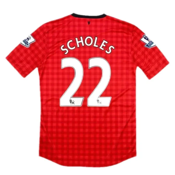 2012/13 Manchester United ROONEY #10 #5 #20 #22 Retro Jersey Home