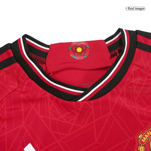 2023/24 Kids Manchester United Home Jersey Kit