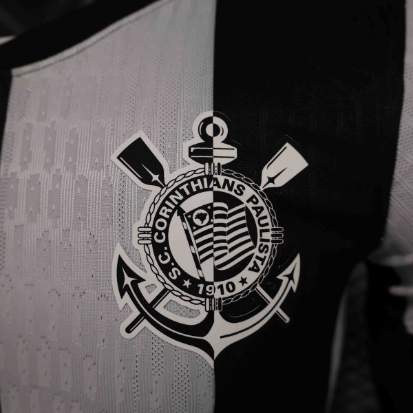 Corinthians Third Away Shirt Football Jersey Player Version 24-25