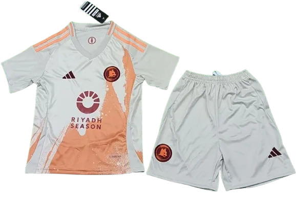 2024/25 Kids Roma Away Jersey Kit