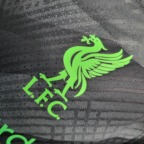 Liverpool Player Version  Goalkeeper Black Football Shirt 2023/2024