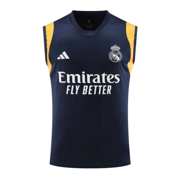 2023/24 Real Madrid Pre-Match Vest Jersey Navy