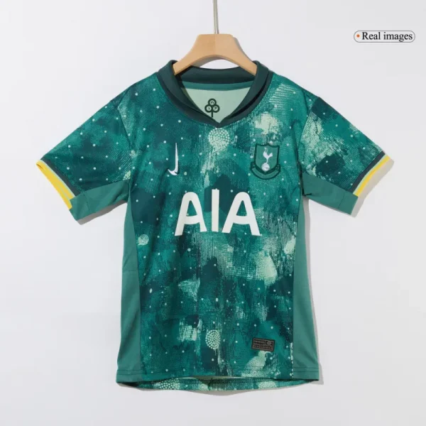 2024/25 Kids Tottenham Hotspur Third Kits(Jersey+Shorts)