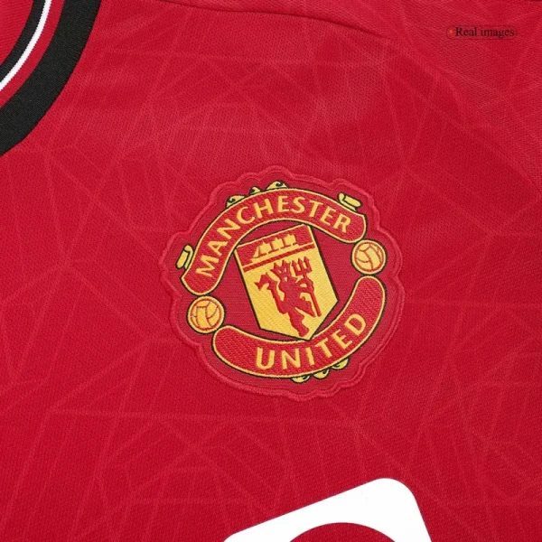 2023/24 Manchester United Home Kit Jersey+Short