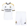 2023/24 Kids Real Madrid Home Whole Kit(Jersey+Shorts+Socks)