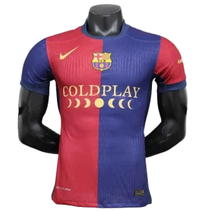 Barcelona x COLDPLAY Home Jersey Player Version 2024/25