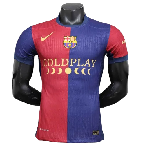 Barcelona x COLDPLAY Home Jersey Player Version 2024/25