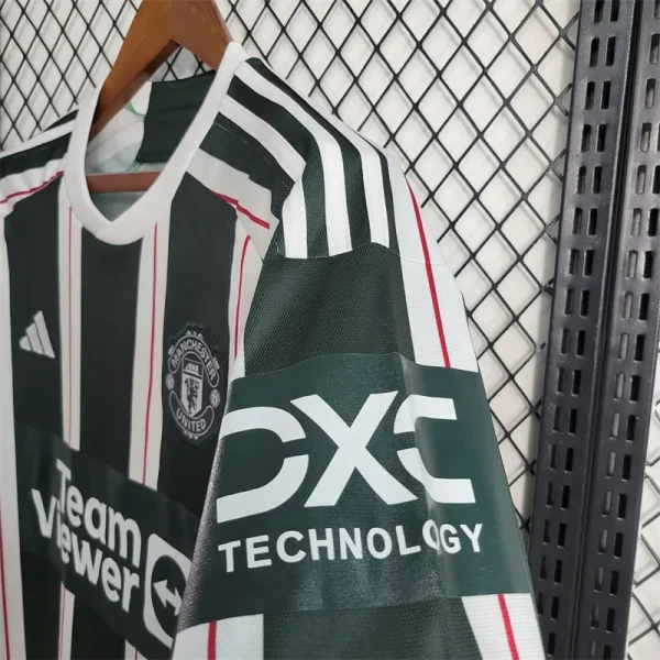 2023/24 Manchester United Away Long Sleeve Jersey