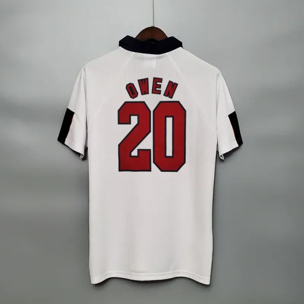 1998 England World Cup Home Retro Jersey
