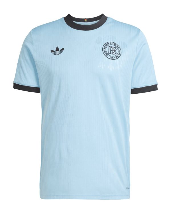Adidas Germany 125th Anniversary Blue Goalkeeper Shirt Player Version 2025