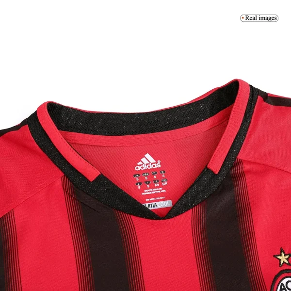 2004/05 AC Milan Retro Home Long Sleeve Jersey