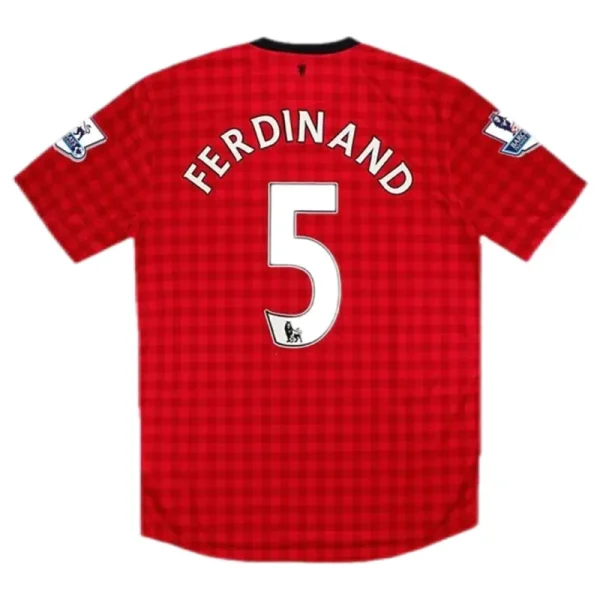 2012/13 Manchester United ROONEY #10 #5 #20 #22 Retro Jersey Home