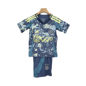 24-25 Ajax Away Kids Kit Jersey+Shorts