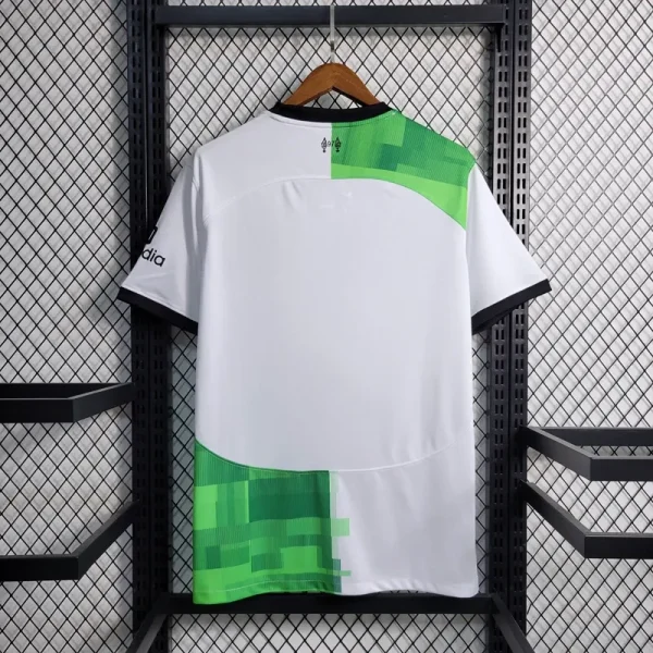 23-24 Liverpool Away white green black Soccer Jersey