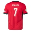 2024 Portugal Nation Home Ronaldo #7 R. Le?o #17 Pepe #3 Jersey Euro