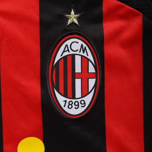 2006/07 AC Milan Retro Jersey Home Long Sleeve