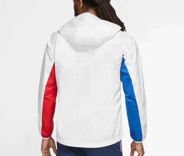2023-2024 Barcelona Jersey Windbreaker White