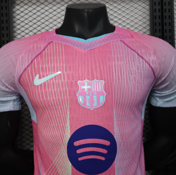 Barcelona Pink Special Edition Football Shirt Player Edition 2025-26