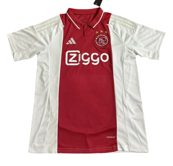 24-25 Ajax Home Soccer Jersey Fan Version