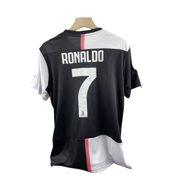 2019-20 Juventus Home Retro Soccer Jersey Adidas Ronaldo #7