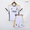 2023/24 Kids Real Madrid Home Jersey Kit