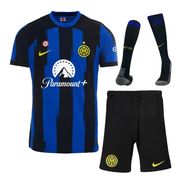 2023/24 Inter Milan Home Whole Kit Jersey+Shorts+Socks