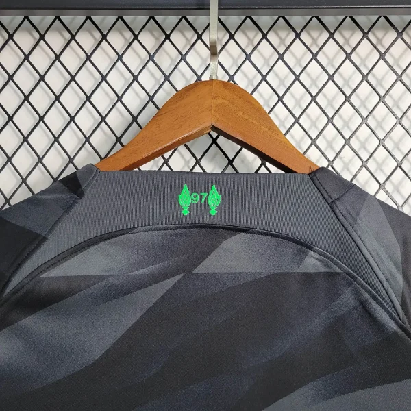 Liverpool Goalkeeper Black Soccer Jersey 2023/2024