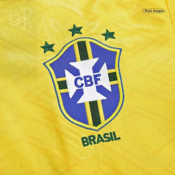 Brazil 1991/93 Retro Jersey Home