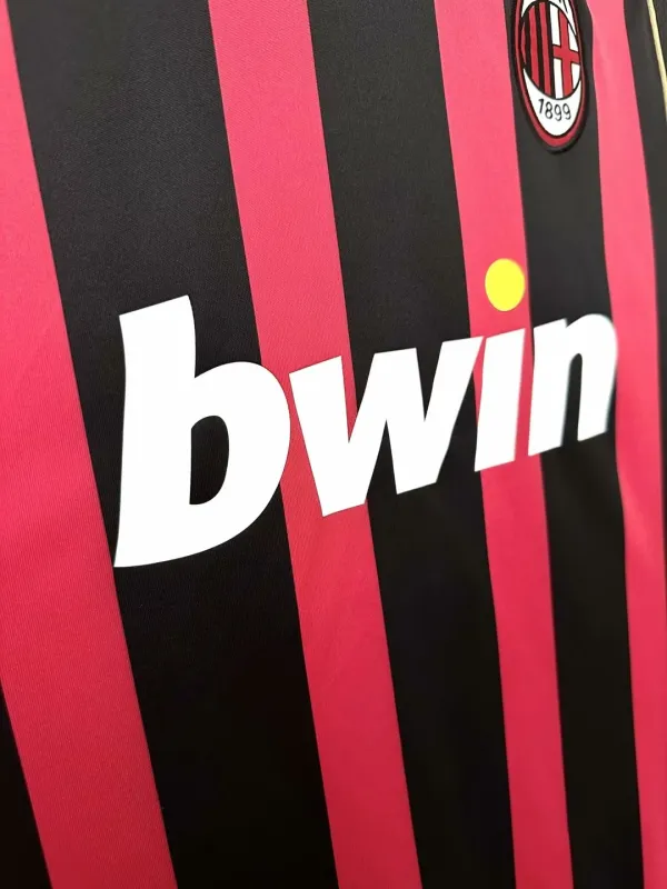 2006/07 AC Milan Retro Jersey Home