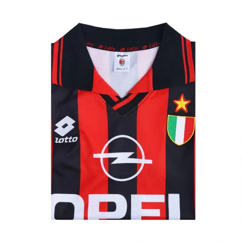 AC Milan BAGGIO #18 Retro Jersey Home  1996/97