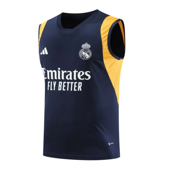 2023/24 Real Madrid Pre-Match Vest Jersey Navy