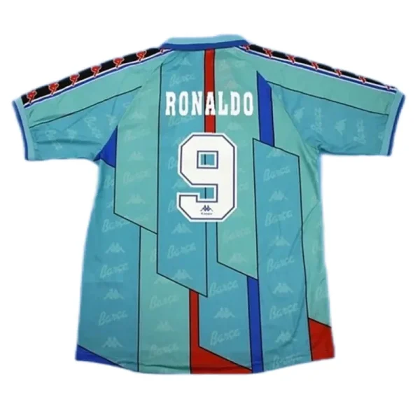 1996/97 Barcelona Ronaldo #9 Retro Jersey Away