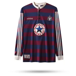 1995/96 Newcastle Retro Jersey Long Sleeve Away