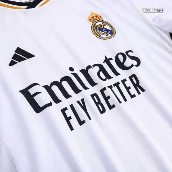 2023/24 Real Madrid Home Long Sleeve Jersey