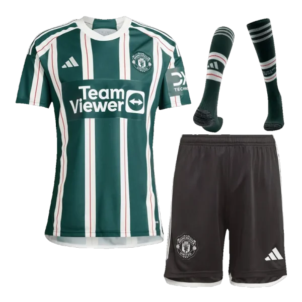 2023/24 Manchester United Away Kit Jersey+Short