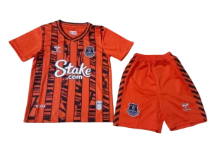 2023/24 Kids Everton Away Kit Jersey+Shorts