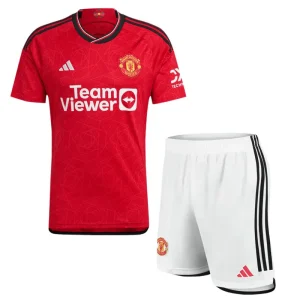 2023/24 Manchester United Home Kit Jersey+Short