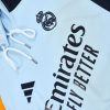 2024-25 Real Madrid Zipper Sweatshirt Kit(Top+Pants) White