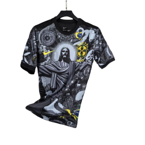 2024 Brazil Christ the Redeemer Special Kit Shirt Football