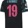HAALAND #9 DE BRUYNE #17 J.ALVAREZ #19 FODEN #47 Manchester City Third Away Jersey 2023/24
