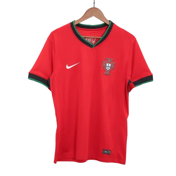 2024 Portugal Nation Home Ronaldo #7 R. Le?o #17 Pepe #3 Jersey Euro