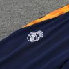 2024-25 Real Madrid Zipper Sweatshirt Kit(Top+Pants) White