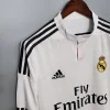 2014/15 Real Madrid Retro Long Sleeve Jersey Home