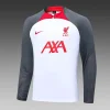Liverpool Half-Pull Training Suit White Jersey 2023/2024