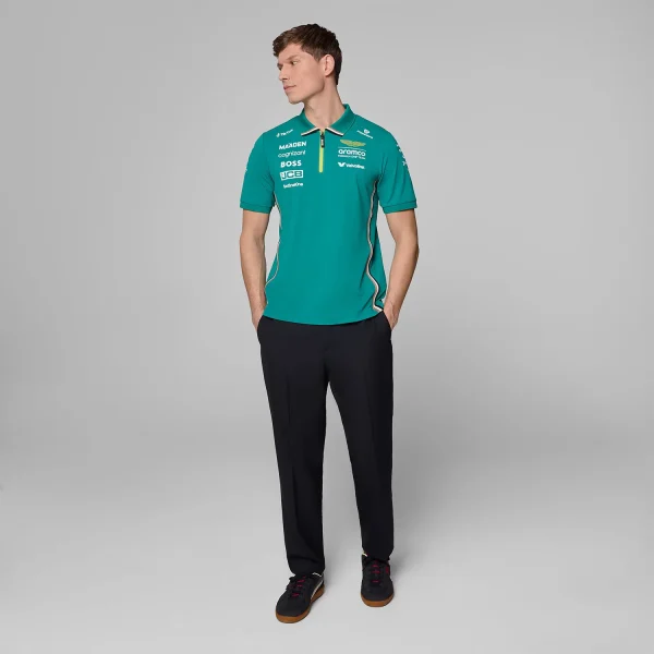 Aston Martin F1 2025 Team Polo Shirt
